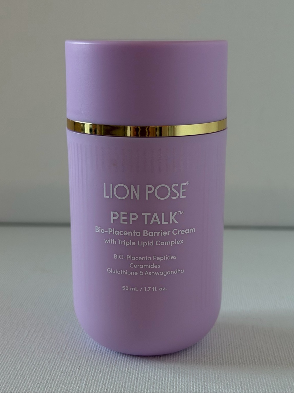 Lion Pose Pep Talk Bio-Placenta Barrier Cream - Full Size - NWOB